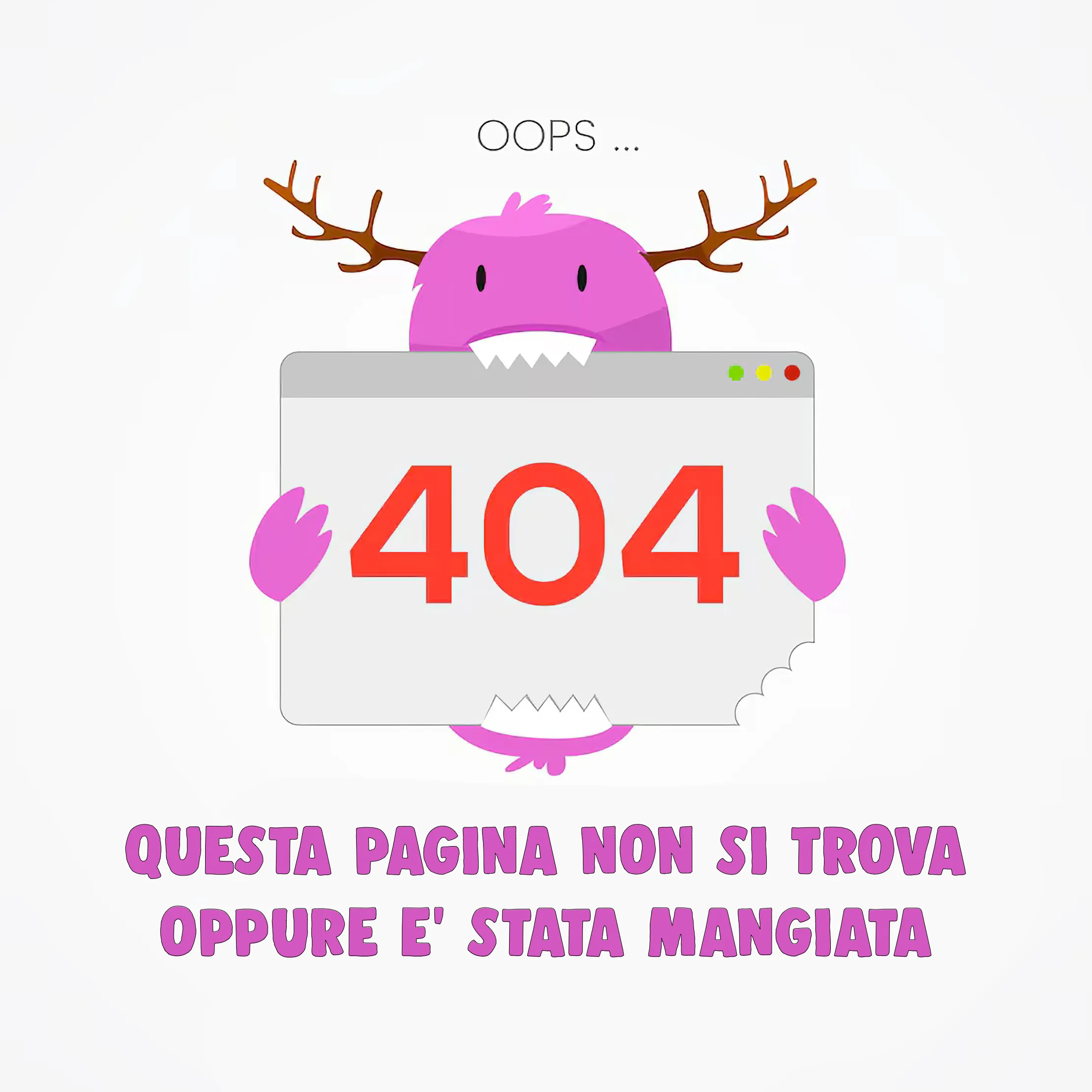 Pagina non trovata